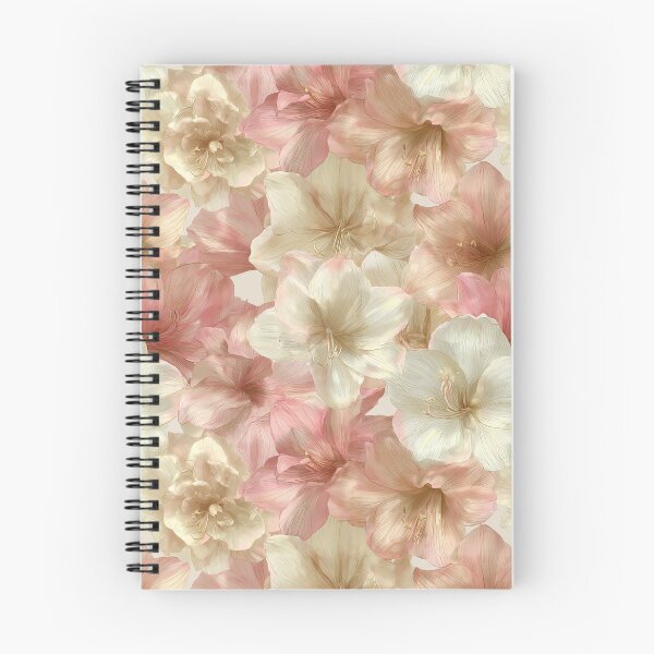 Item preview, Soft Amaryllis Print  - Botanical Garden Pattern   - Gifts For Him designed and sold by RoyalStarsPatts.