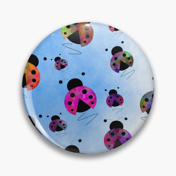Item preview, Cute Lady Bugs In Flight designed and sold by Sartoris Art.