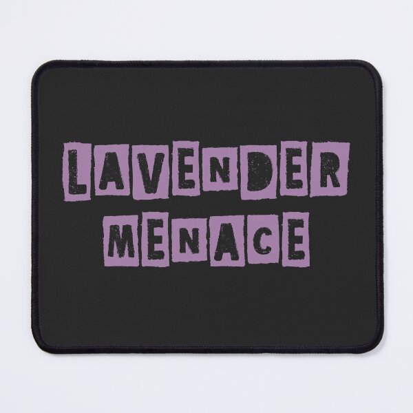 Item preview, Punk 80s Lavender Menace (on dark background)  designed and sold by TackyTime.