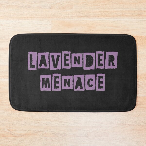 Item preview, Punk 80s Lavender Menace (on dark background)  designed and sold by TackyTime.