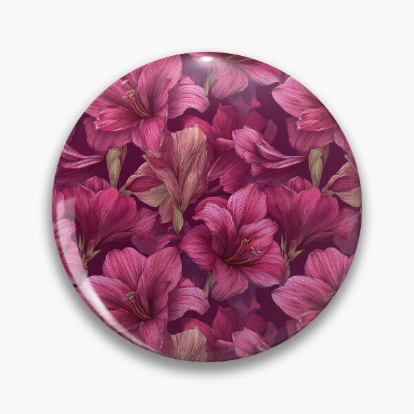 Item preview, Wild Amaryllis Texture  - Birthday Flower Pattern   - Gifts For Husband designed and sold by RoyalStarsPatts.