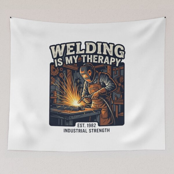 Item preview, Welding Is My Therapy designed and sold by PixelStyle Studio.