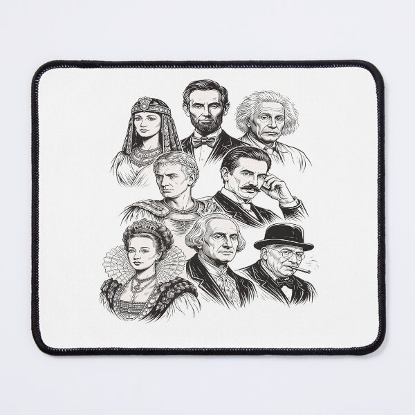 Item preview, Icons of History and Innovation – A Tribute to Influential Figures designed and sold by Artisan Finds Online.