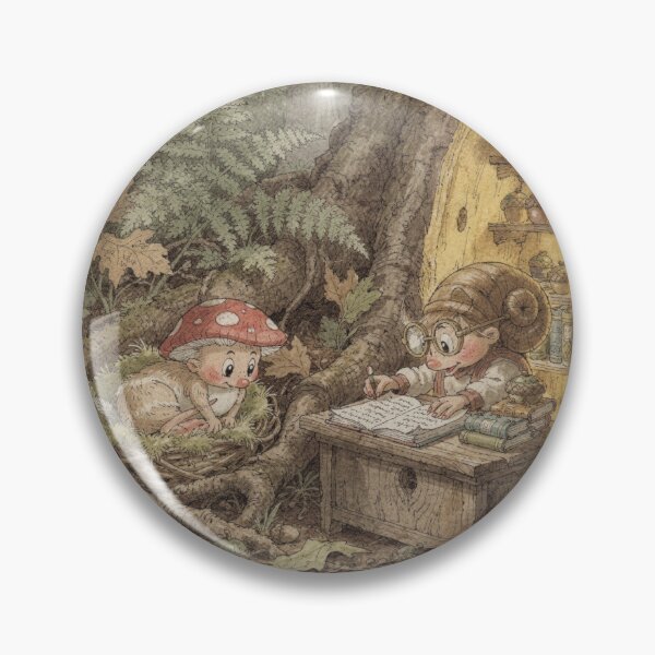 Item preview, Snail Folk Cataloguing the Acorn Library designed and sold by PictorialWhimsy.