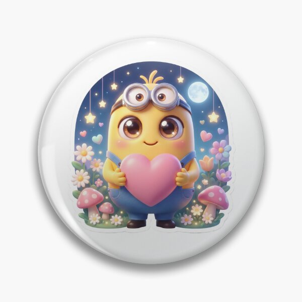 Item preview, Cute 3D Yellow Cartoon Heart Sticker PNG | Kawaii Love Sticker | Transparent Background | HD Sticker designed and sold by ashwin131.