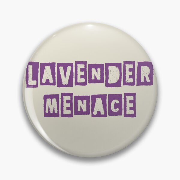 Item preview, Punk 80s Lavender Menace (on light background)  designed and sold by TackyTime.
