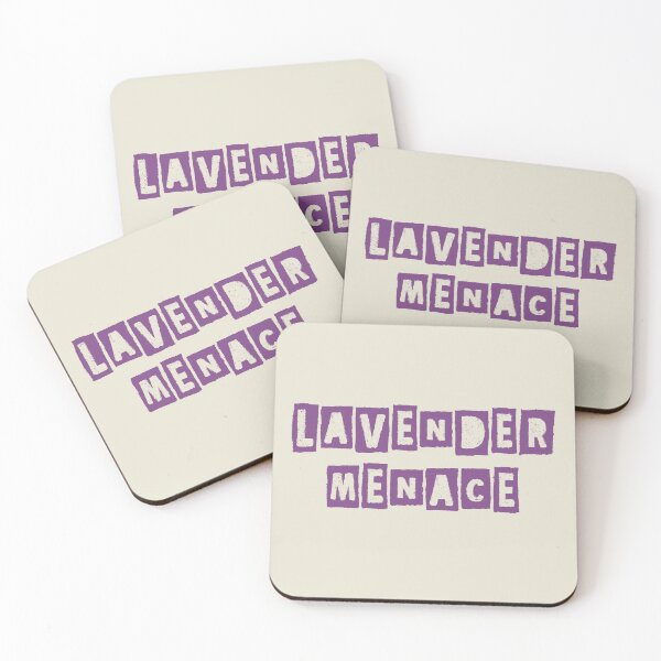 Item preview, Punk 80s Lavender Menace (on light background)  designed and sold by TackyTime.