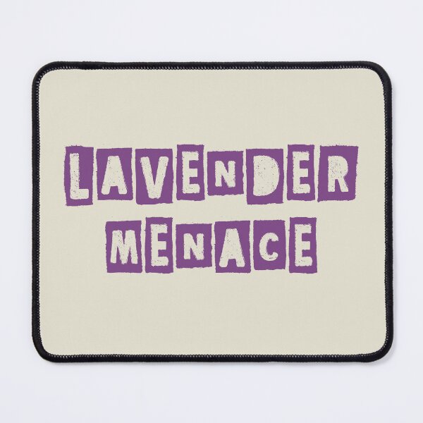 Item preview, Punk 80s Lavender Menace (on light background)  designed and sold by TackyTime.