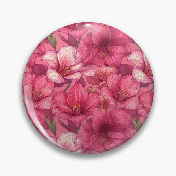 Item preview, Delicate Amaryllis - Hawaiian Flower Pattern   - Gifts For Men designed and sold by RoyalStarsPatts.