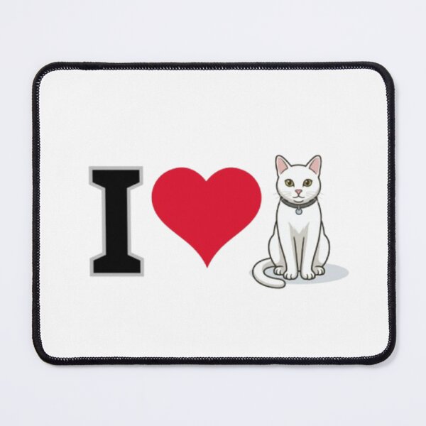Item preview, White cat designed and sold by Mourest.