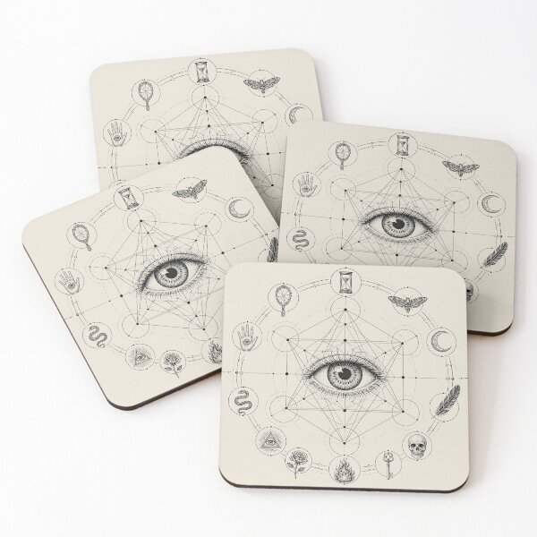 Item preview, As Above So Below Sacred Geometry Eye Occult Design designed and sold by VoidRebel.
