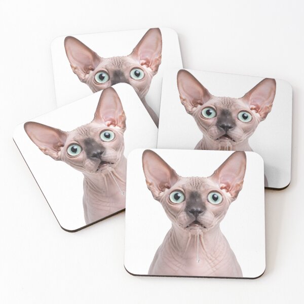 Item preview, Drooling Sphynx Cat Meme Face designed and sold by teeperfect.