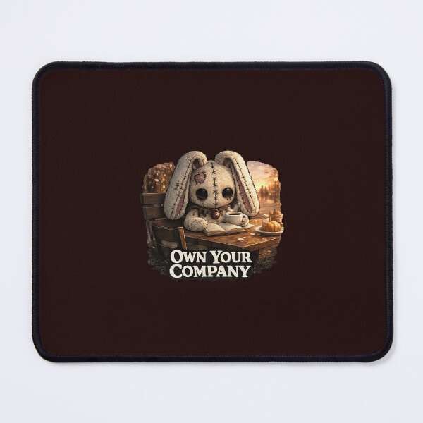 Item preview, Own Your Company | Rooki The Solo Rabbit | Finding Peace in Your Own Presence designed and sold by reanacreations.