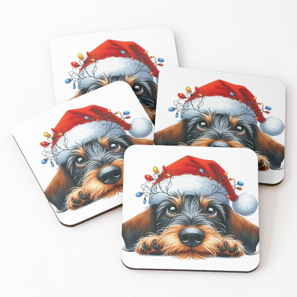 Item preview, Vintage Christmas Dog designed and sold by vectcd.