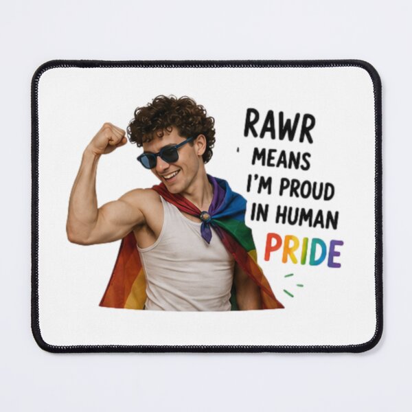 Item preview, RAWR Means I'm Proud in Human Pride designed and sold by Pixanova.
