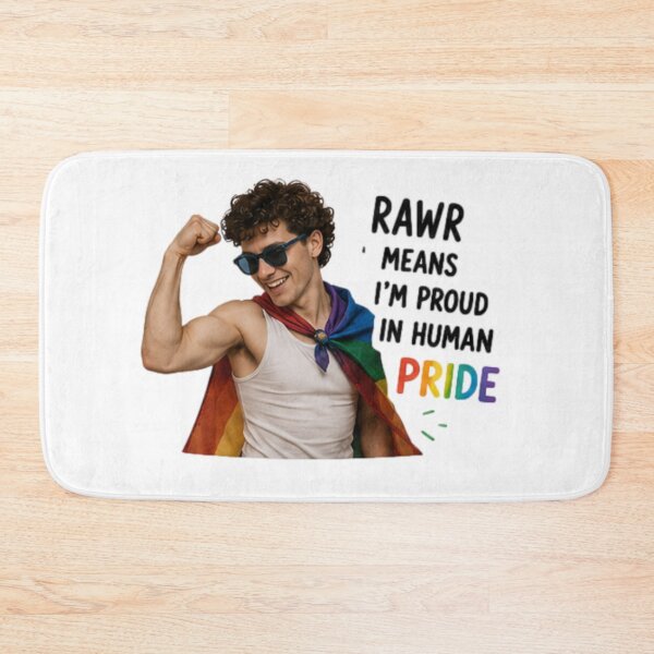 Item preview, RAWR Means I'm Proud in Human Pride designed and sold by Pixanova.