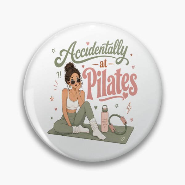 Item preview, Accidentally at Pilates Aesthetic Girl designed and sold by SnortStudio.