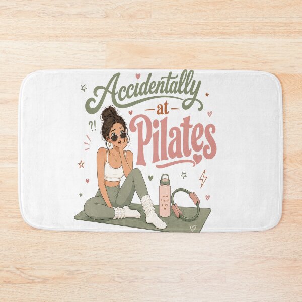 Item preview, Accidentally at Pilates Aesthetic Girl designed and sold by SnortStudio.