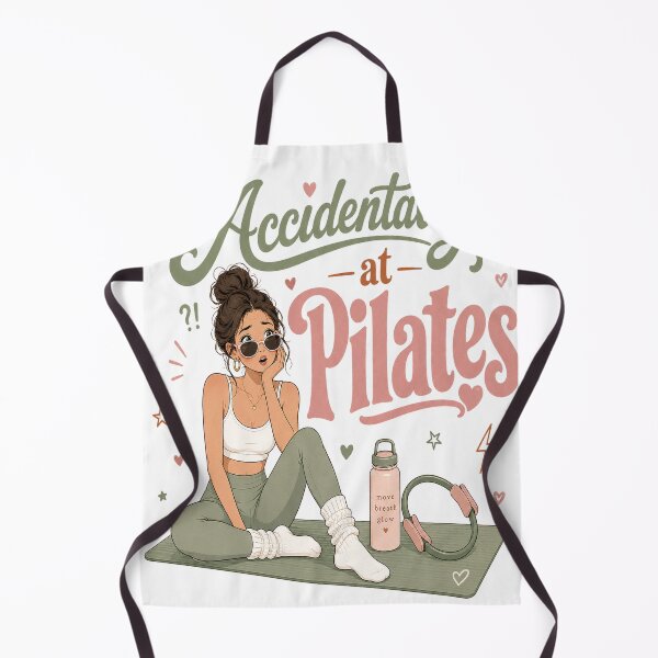 Aperçu de l'œuvre Accidentally at Pilates Aesthetic Girl créée et vendue par SnortStudio.