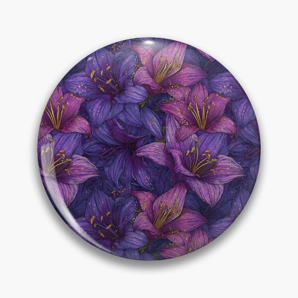 Item preview, Radiant Amaryllis Texture  - Botanical Garden Pattern   - Gifts For Sister designed and sold by RoyalStarsPatts.
