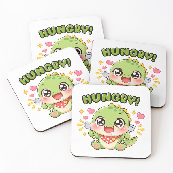 Item preview, Hungry Dinosaur Animal Clipart designed and sold by KJackArtwork.