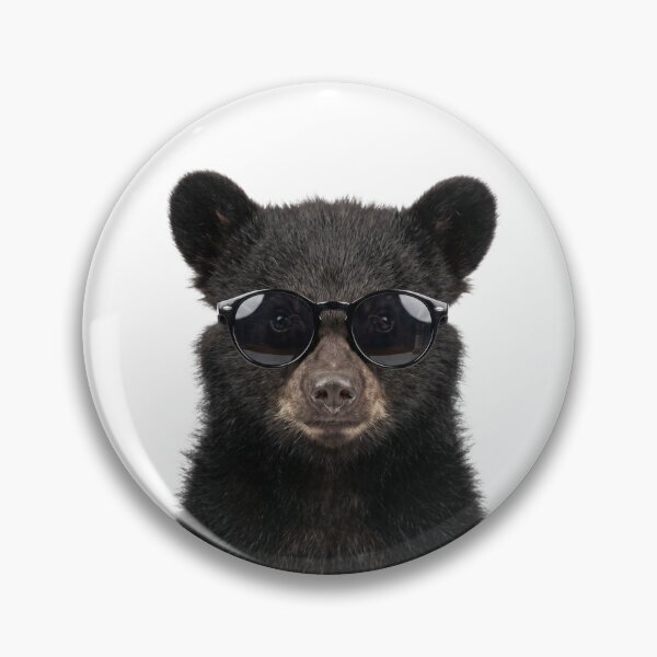 Item preview, Cute Baby Black Bear Wearing Sunglasses Funny designed and sold by RareLavender.
