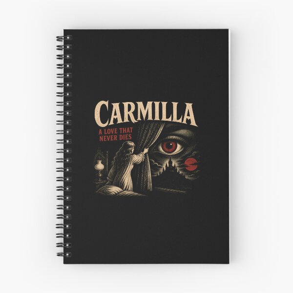 Item preview, Carmilla A Love That Never Dies Vintage Horror Movie Poster designed and sold by Fenay Designs.