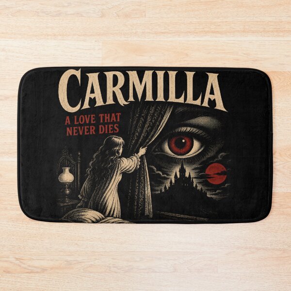 Item preview, Carmilla A Love That Never Dies Vintage Horror Movie Poster designed and sold by Fenay Designs.