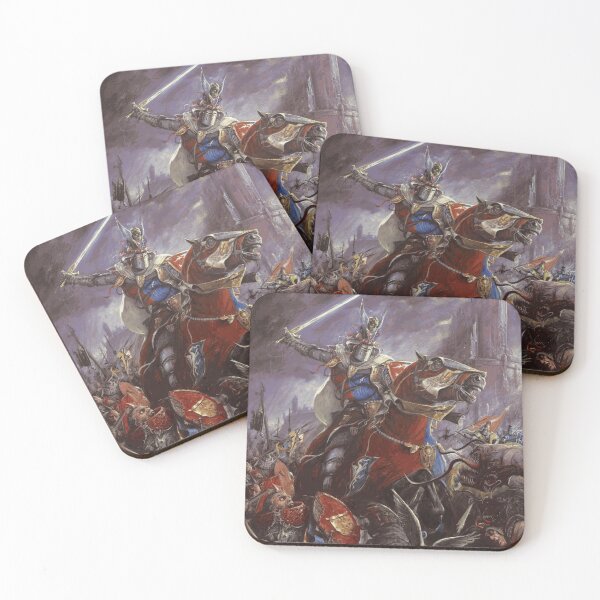 Item preview, Epic Paladin Knight Fighting Monsters Dark Fantasy designed and sold by JeremieSanz.