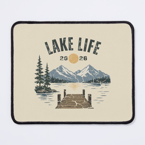 Item preview, Lake Life 2026 Retro Grunge Family Vacation Matching Vintage Outdoor Gift designed and sold by Artycom.
