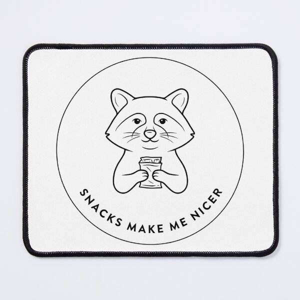 Item preview, Snacks Make Me Nicer designed and sold by Millsoft.