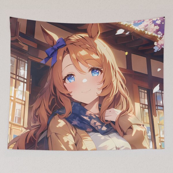 Item preview, Super Creek Uma Musume Pretty Derby Warm Cherry Blossom Smile designed and sold by earlobejerk.