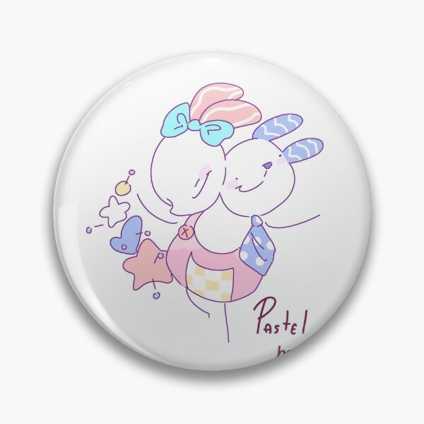 Item preview, Pastel Madness - Creepy Kawaii Two Headed Rabbit designed and sold by PeaceTypo.