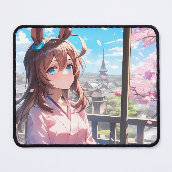 Item preview, Mihono Bourbon Uma Musume Pretty Derby Sakura Window Serenity designed and sold by earlobejerk.