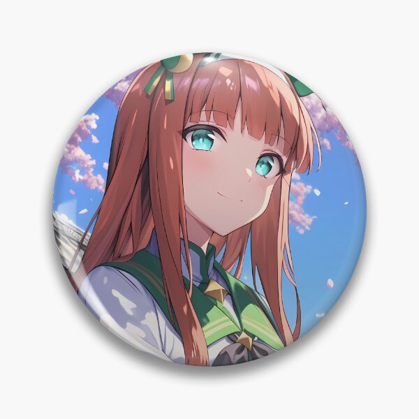 Item preview, Silence Suzuka Uma Musume Pretty Derby Sakura School Grace designed and sold by earlobejerk.