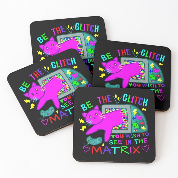 Item preview, Be The Glitch You Wish To See In The Matrix designed and sold by rornelson.