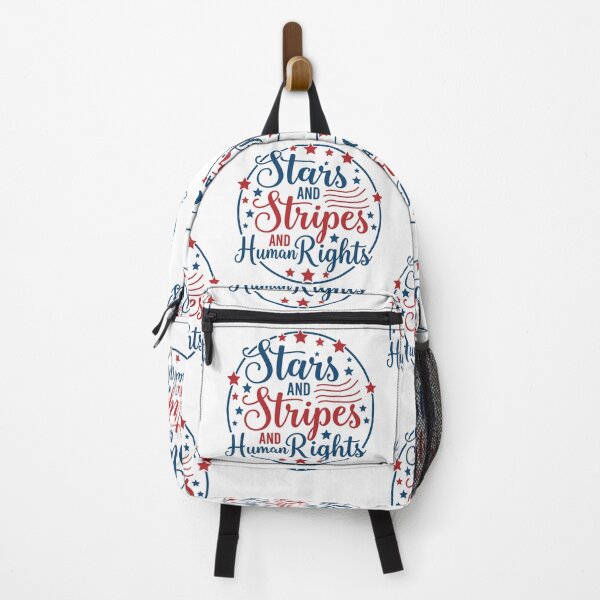 Item preview, Stars and Stripes and Human Rights Patriotic designed and sold by gear-posters.