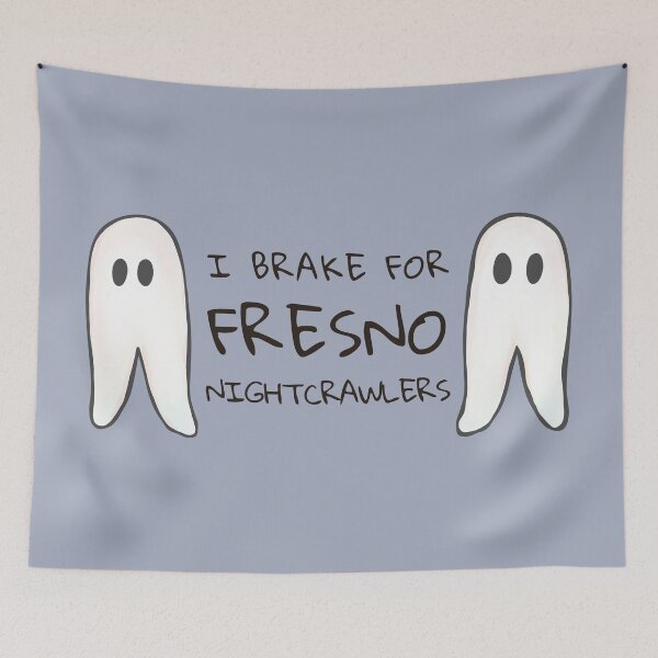 Item preview, I brake for Fresno Nightcrawlers designed and sold by rornelson.
