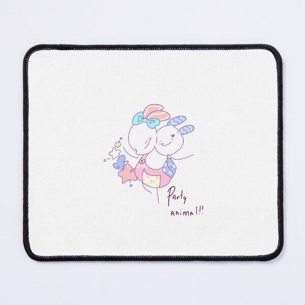 Item preview, Party Animal - Weirdcore Pastel Bunny designed and sold by PeaceTypo.