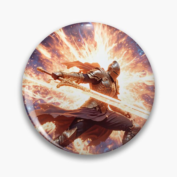 Item preview, The Flame Knight: Epic Battle in the Firestorm designed and sold by VoidVeilStudio.