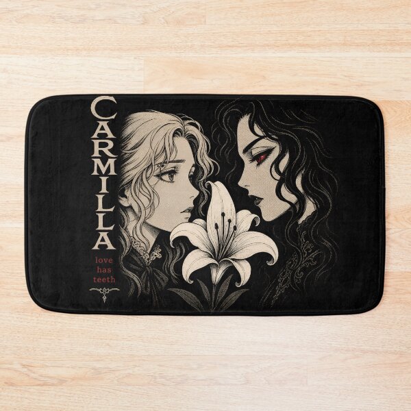 Item preview, Carmilla Love Has Teeth Graphic Novel Sapphic Vampire Art designed and sold by Fenay Designs.