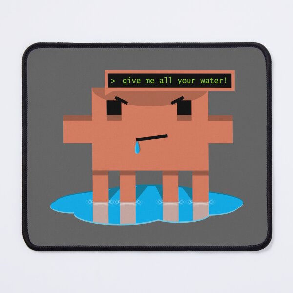 Item preview, thirsty claude designed and sold by SlopHop.