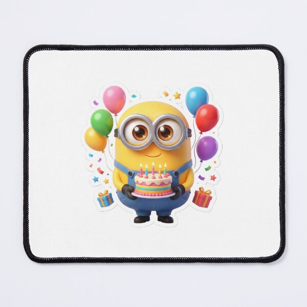 Item preview, Cute Birthday Cartoon Sticker PNG | Birthday Cake Sticker | Kawaii Birthday Character | Transparent Background designed and sold by ashwin131.
