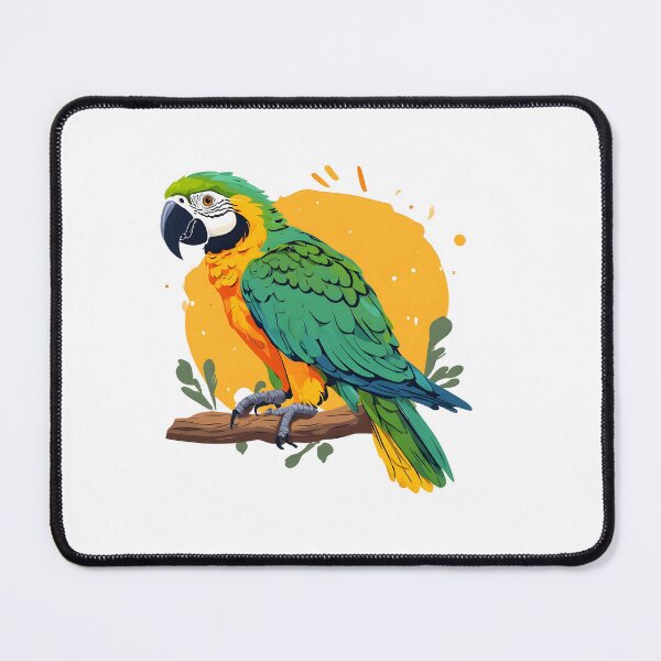 Item preview, Colorful Parrot Perched in Nature designed and sold by Muayad Al-Farhan.