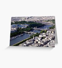 La Seine_Paris Greeting Card