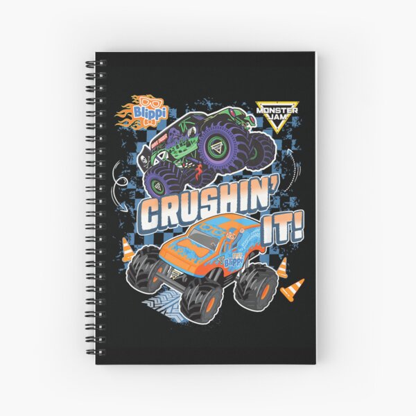 Item preview, Kids Blippi Grave Digger Crushin It Monster Truck Boy Shirt designed and sold by KarimeRenin.