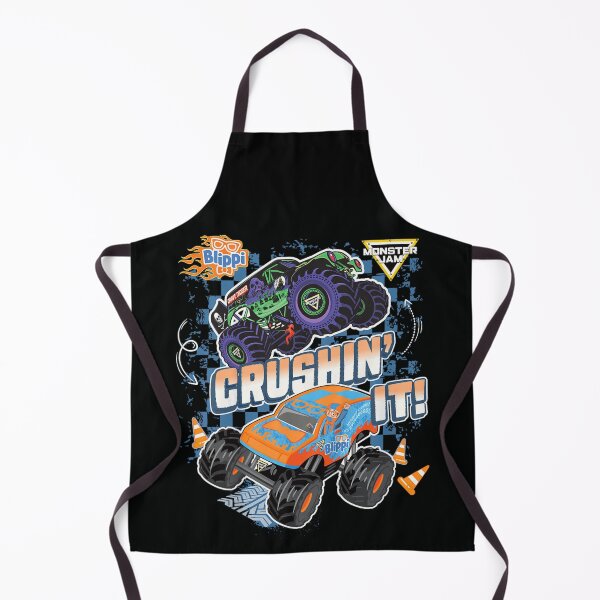 Item preview, Kids Blippi Grave Digger Crushin It Monster Truck Boy Shirt designed and sold by KarimeRenin.