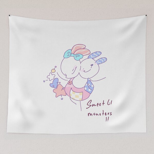 Item preview, Sweet Lil Monsters - Cute Weirdcore Bunny designed and sold by PeaceTypo.