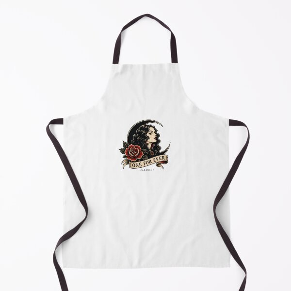 Item preview, Carmilla One For Ever American Traditional Tattoo Vampire Rose designed and sold by Fenay Designs.