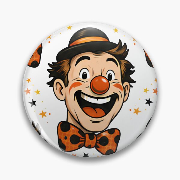 Item preview, Funhaus Circus Clown Illustration designed and sold by tviyluv.